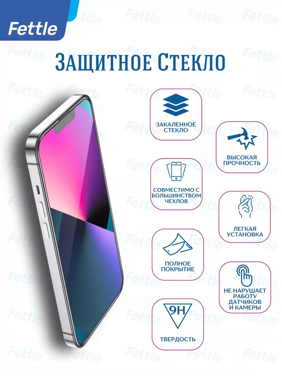 Матовое защитное стекло для Apple iPhone 11 - XR Fettle 37019203 купить за  188 ₽ в интернет-магазине Wildberries