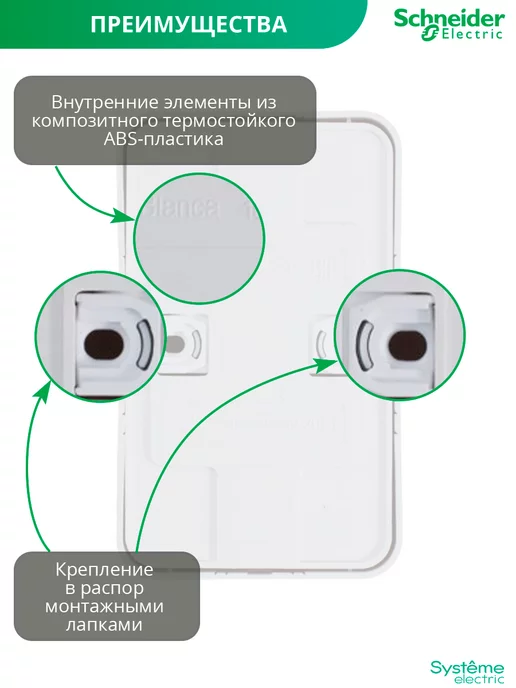 Systeme Electric Двойная розетка с заземлением и шторкой Шнайдер BLANCA, белый, фото 3