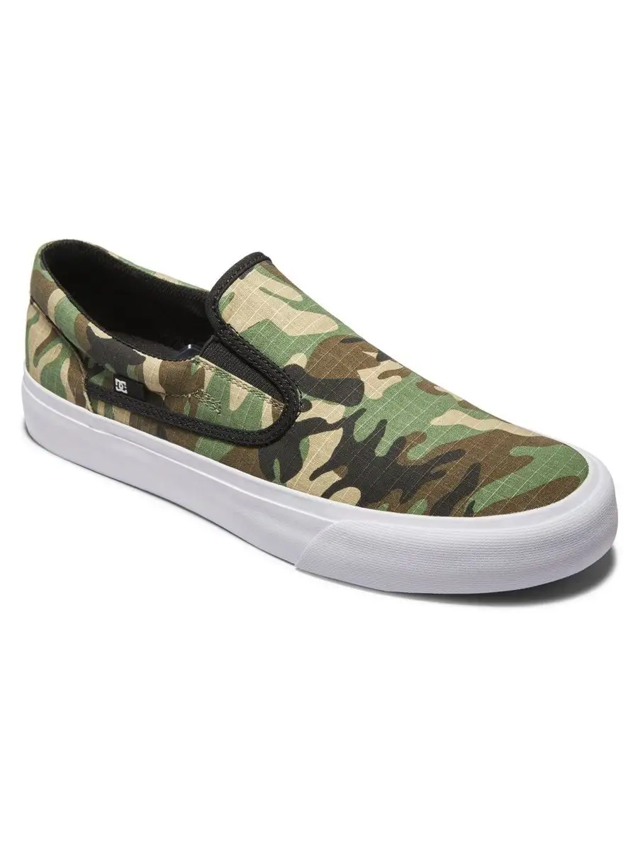 Dc slip on on sale sneakers