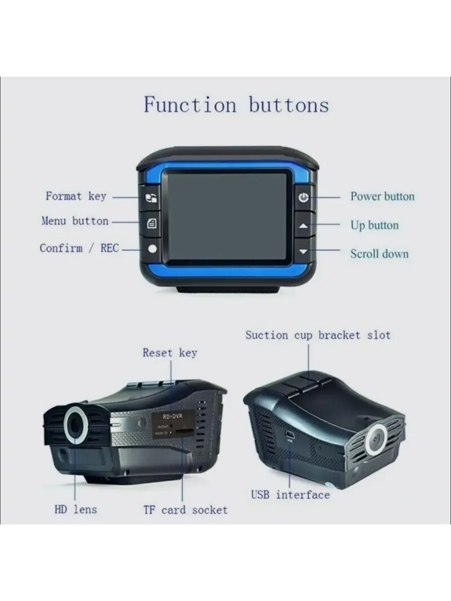 Видеорегистратор с радар детектором / Антирадар / Радар-детектор Orizon  37057758 купить в интернет-магазине Wildberries