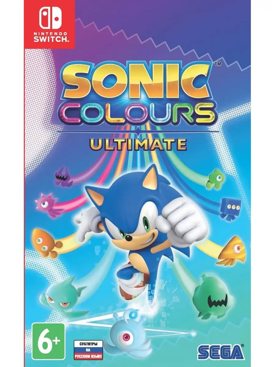 Игра Nintendo Switch Sonic Colours: Ultimate Sega 37111305 купить в  интернет-магазине Wildberries