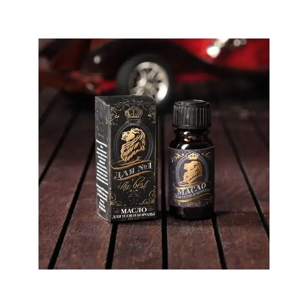 Масло для усов и бороды '№1', 10 мл