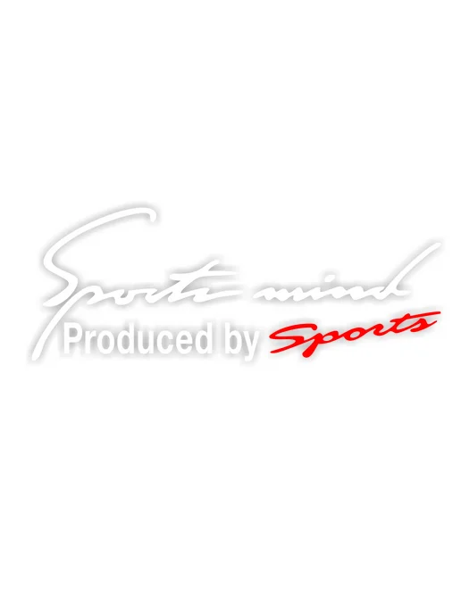 Nakleika24 Наклейка авто Sport Mind, белый, фото 6