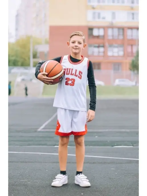 ПроФорма Баскетбольная форма Jordan Bulls, белый, фото 7