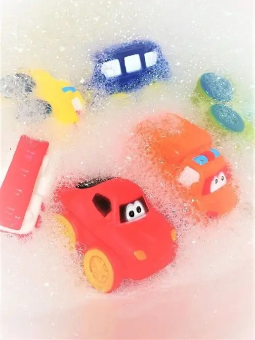 Uviton Игрушки для ванной детские Машинки 6 шт, 6 шт, фото 3