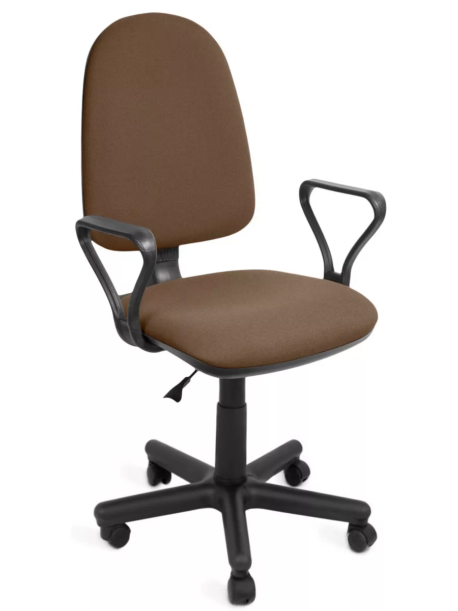 Офисное кресло KC-1 Сиденье ткань TW-11 (черная)/Сетка серая TW-04