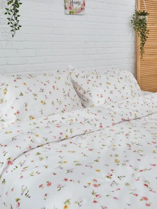 Lili Home Пододеяльник 1,5 спальный Флоренция 150х210 см 100% хлопок, 200x218 см, фото 3