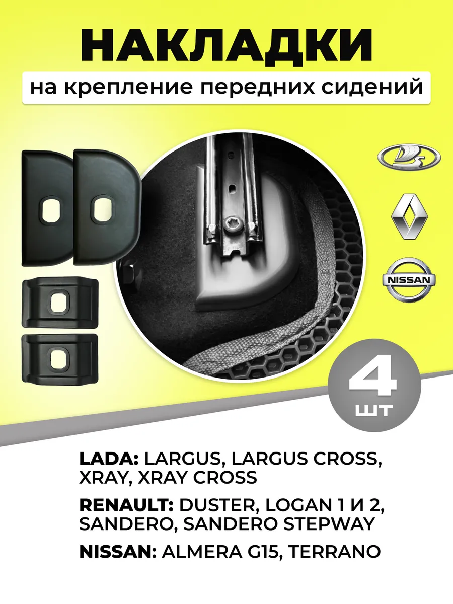 Накладки RENAULT, LADA, NISSAN аксессуары для автомобиля AO Plast 37559710  купить за 360 ₽ в интернет-магазине Wildberries