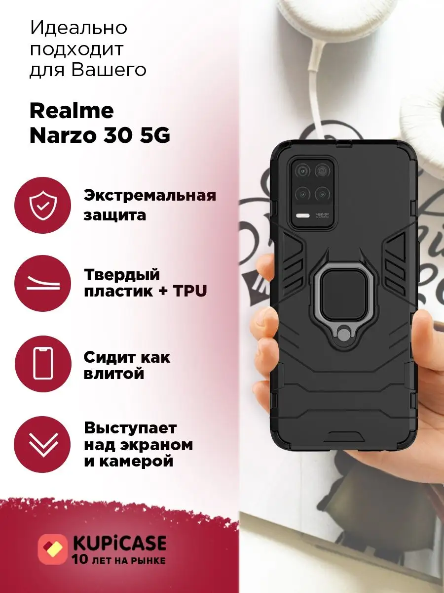 Чехол на Realme Narzo 30 / Реалми Нарзо 30 Kupicase 37612925 купить в  интернет-магазине Wildberries