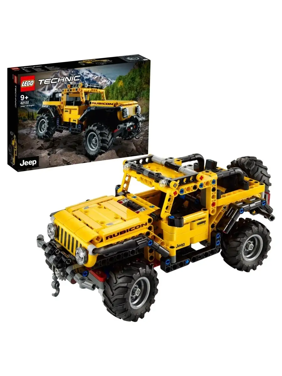 Конструктор LEGO Technic 42122 Jeep Wrangler /активная игра,, игровой  набор, мощный внедорожник Игровой набор 37751497 купить в интернет-магазине  Wildberries