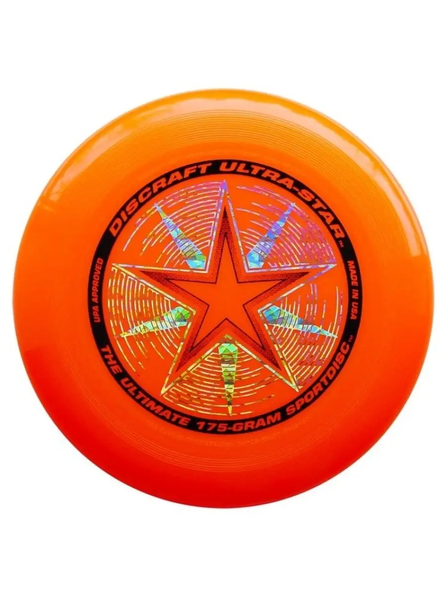 Летающая тарелка спортивная Фрисби Discraft Ultra-Star (оранжевый) Discraft  37793266 купить в интернет-магазине Wildberries