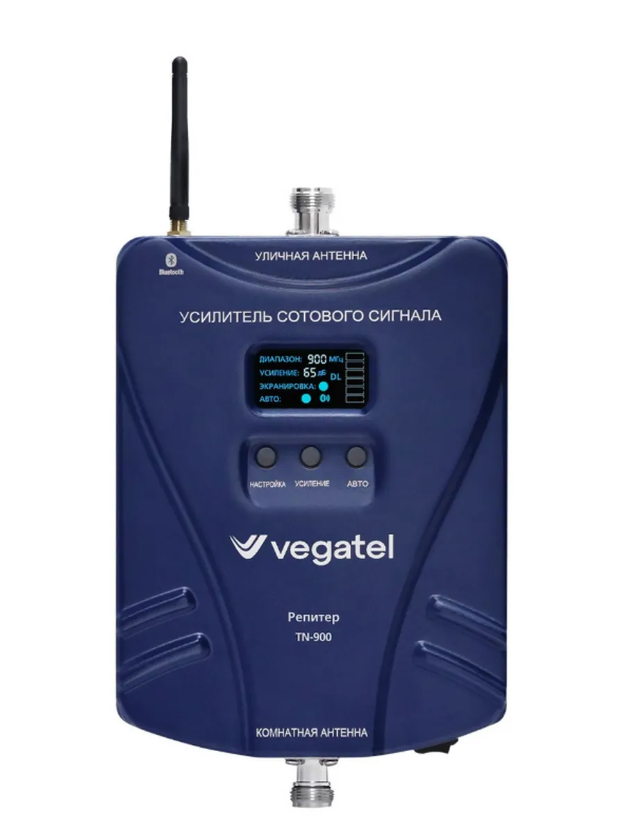 Усилитель сотовой связи репитер VEGATEL TN 900 2G и 3G.