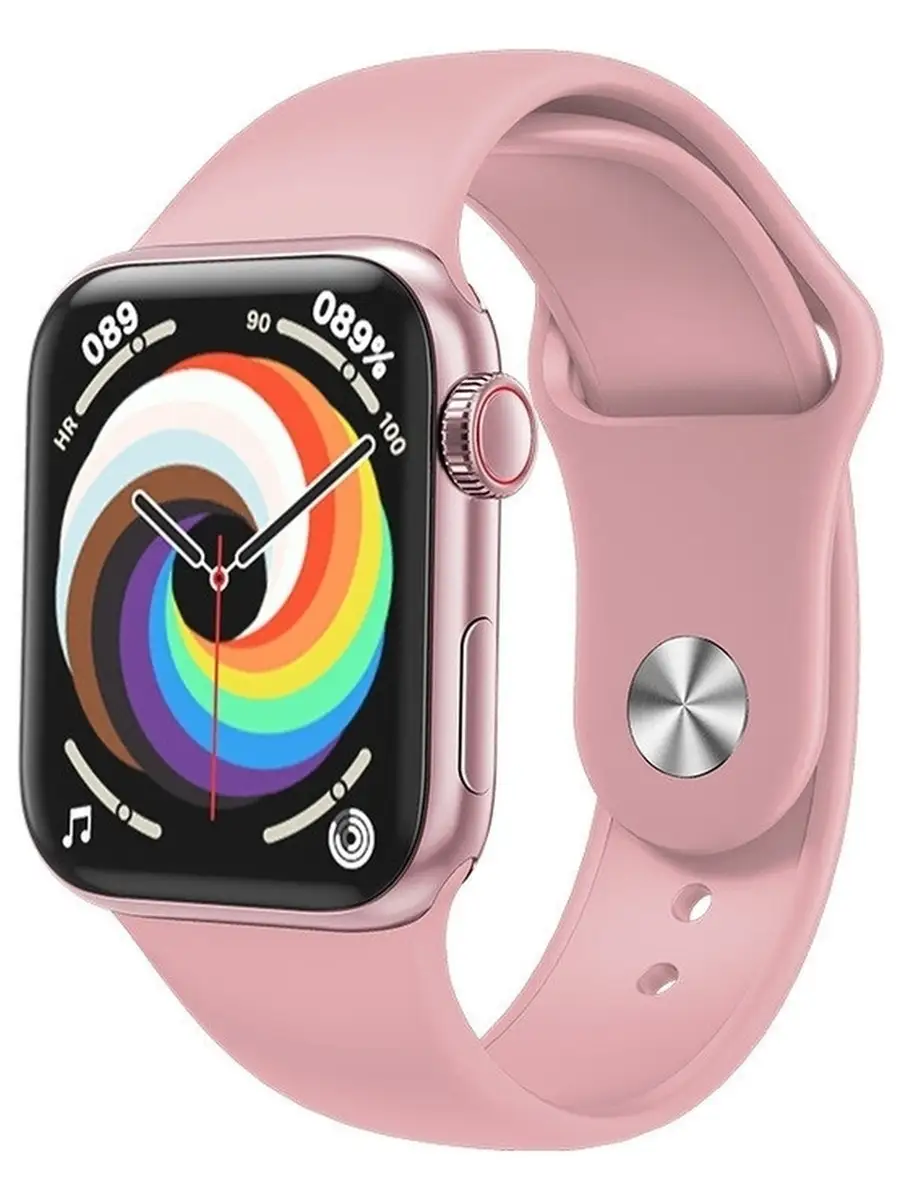 Смарт часы женские наручные x7/m16 mini м16 мини аналог Apple Watch 7 умные  часы м 16 мини Smart Watch 37939907 купить в интернет-магазине Wildberries
