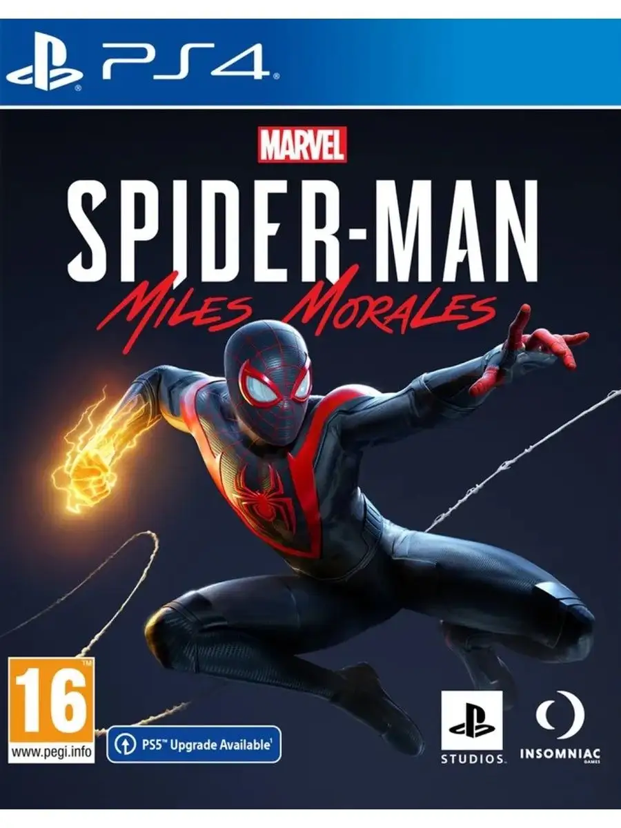 Marvel Человек-Паук: Майлз Моралес (PS4, русская версия) PlayStation  37952615 купить за 2 394 ₽ в интернет-магазине Wildberries