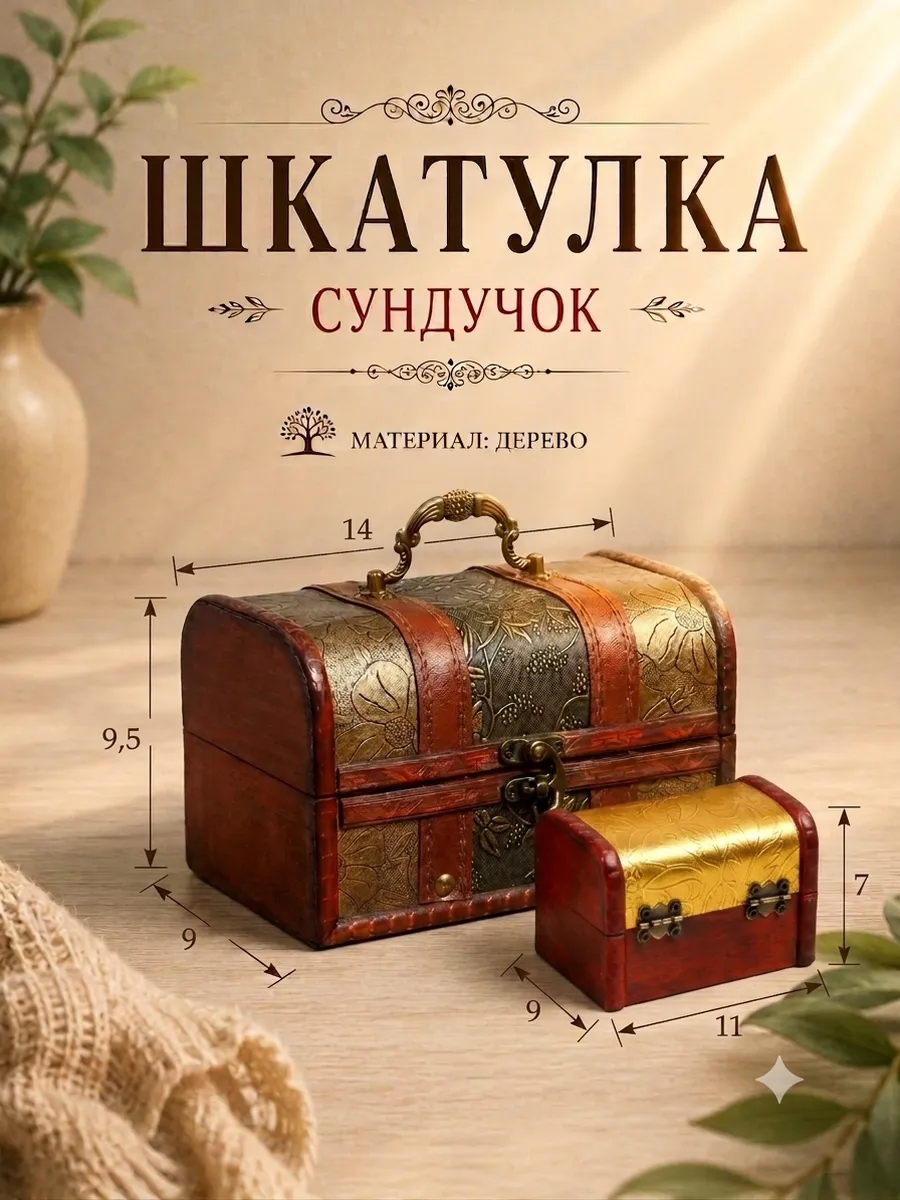 Шкатулка для украшений