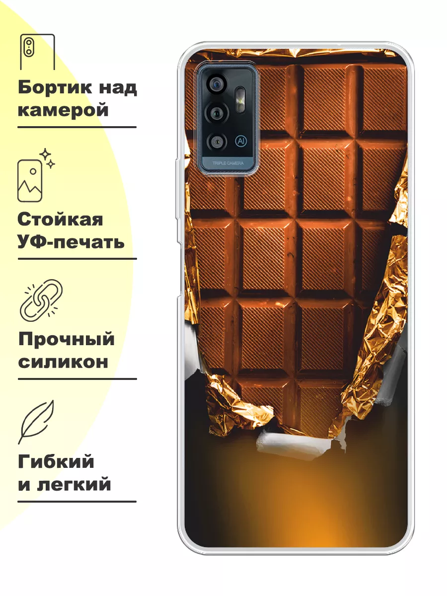 Чехол на ZTE Blade A71 с принтом ZTE 38090627 купить за 318 ₽ в  интернет-магазине Wildberries