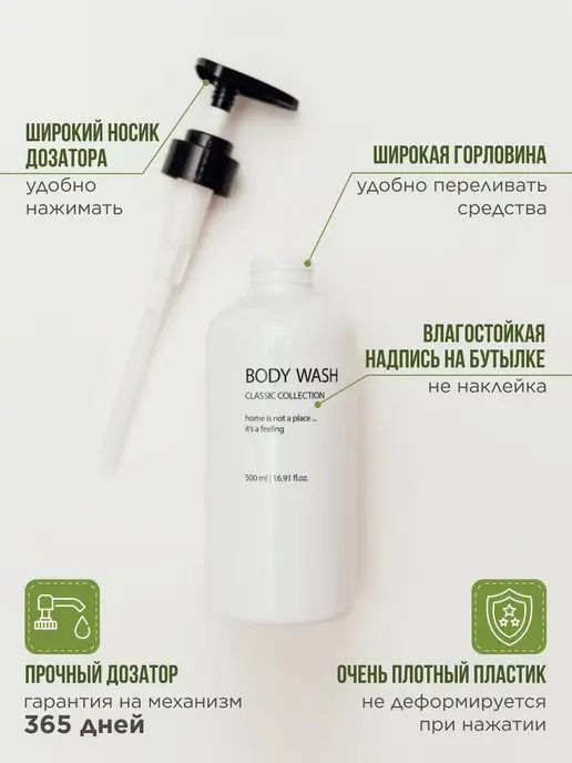 Mio HOME Набор дозаторов для ванной, белый, фото 2