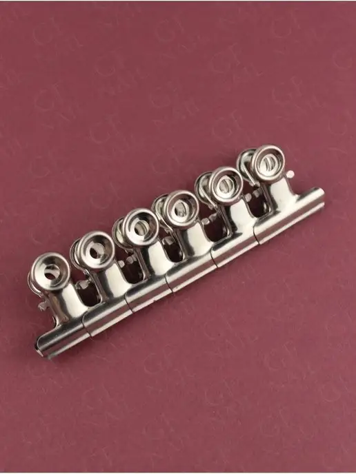 GF Nail Зажимы на верхние формы для арки ногтей, серый, фото 4