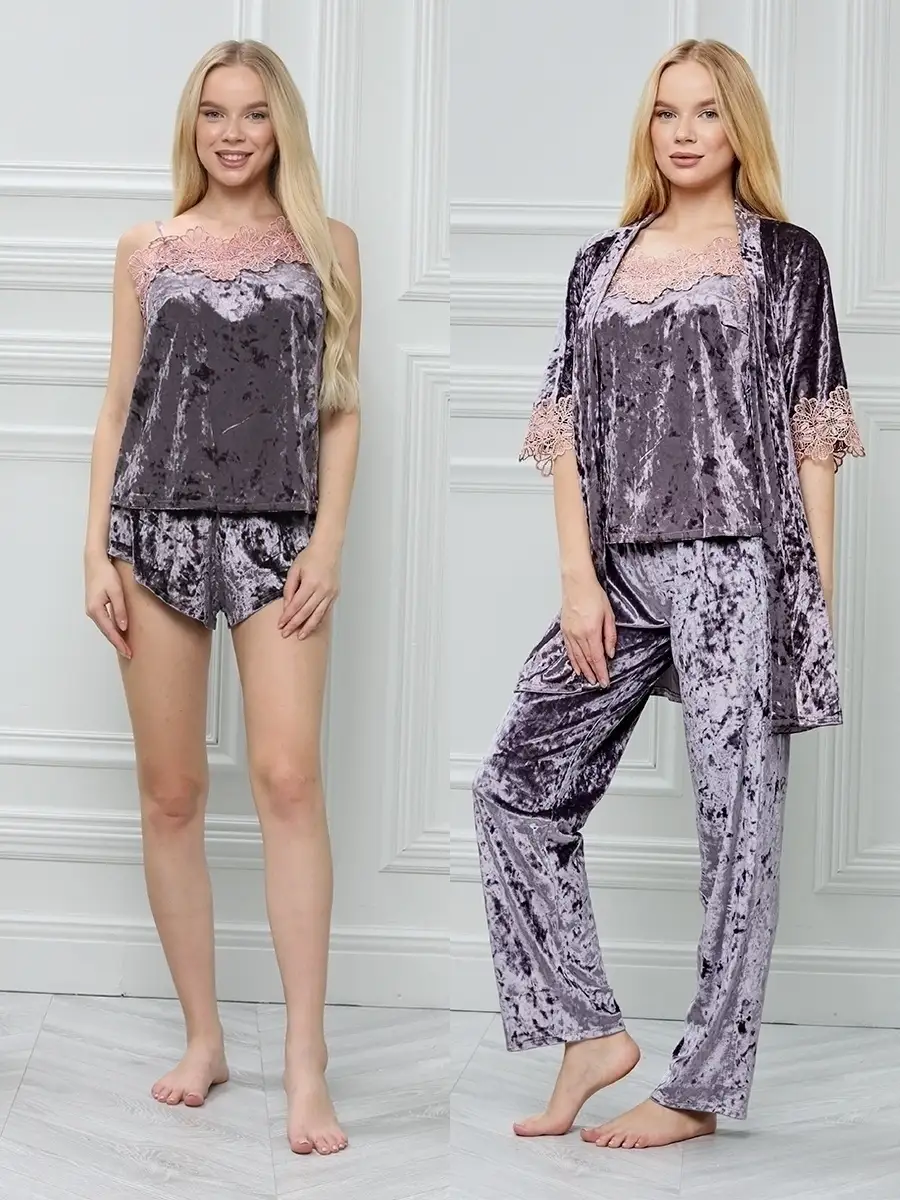 Пижамы бархат. Пижама велюровая женская. Пижама из бархата женская. Бархатная пижама женская. Халаты пижамные из вельвета.