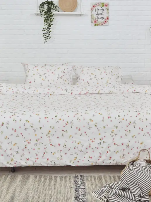 Lili Home Пододеяльник 1,5 спальный Флоренция 150х210 см 100% хлопок, 180x210, фото 4