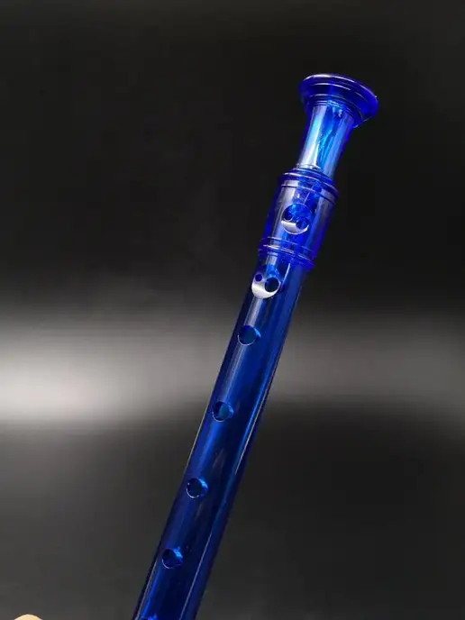 Angel Sound ASRB-251BL Color Блокфлейта сопрано, синяя, барочная с, синий, фото 7