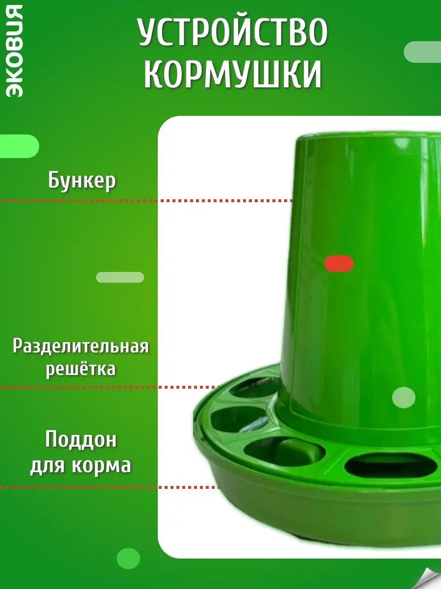 Учимся делать бункерные кормушки для кур своими руками