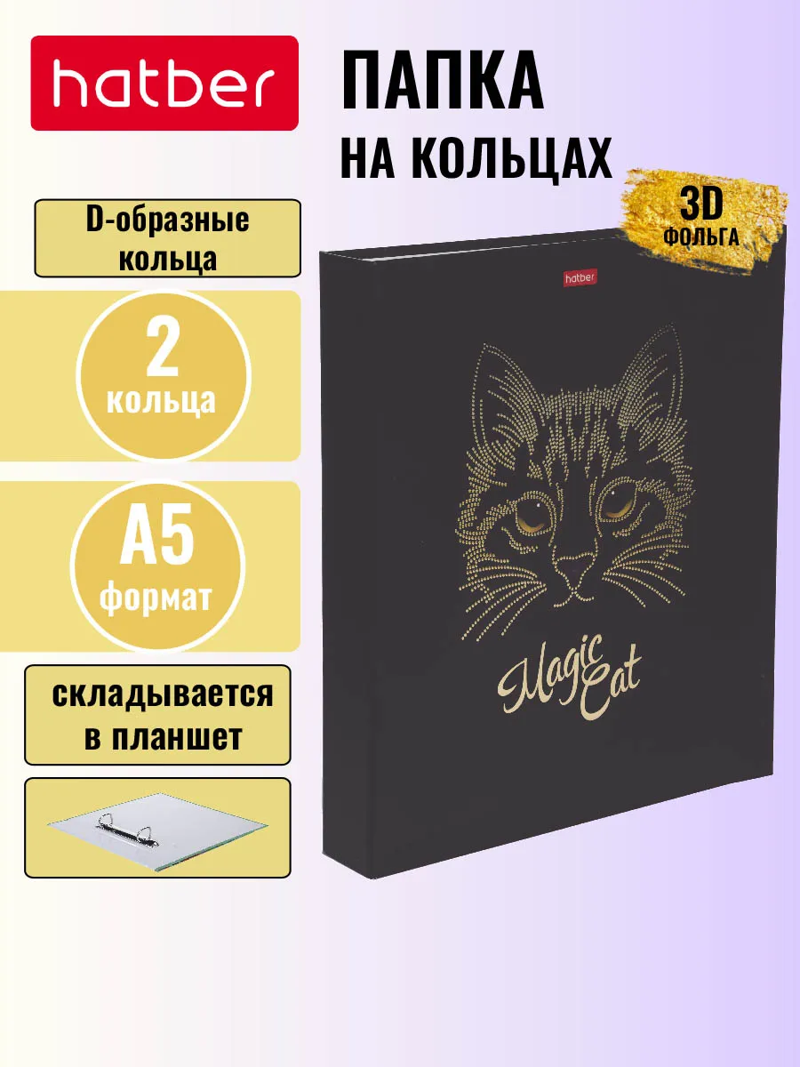 Папка на кольцах формат А5