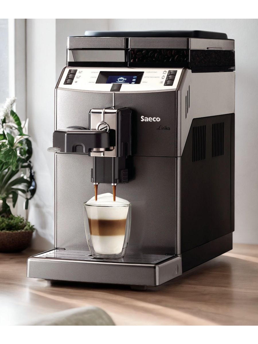 Кофемашина Lirika One Touch Cappuccino Saeco 38351621 купить за 52 104 ₽ в  интернет-магазине Wildberries