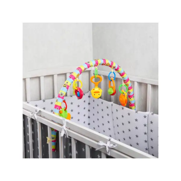 Дуга игровая мягкая на коляску/кроватку "Цыпленок"