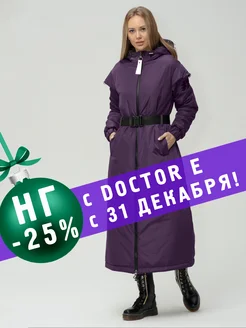 Парка демисезонная длинная с капюшоном DOCTOR E 38441141 купить за 9 621 ₽ в интернет-магазине Wildberries