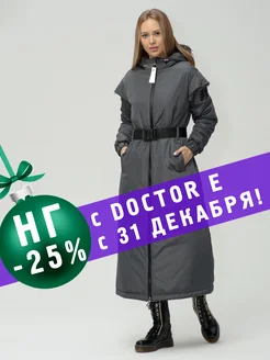 Парка демисезонная длинная с капюшоном DOCTOR E 38441143 купить за 10 818 ₽ в интернет-магазине Wildberries