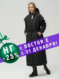 Парка демисезонная длинная с капюшоном DOCTOR E 38441144 купить за 11 339 ₽ в интернет-магазине Wildberries