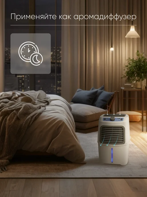 Fanline Очиститель воздуха VE180 с ионизатором, белый, фото 5