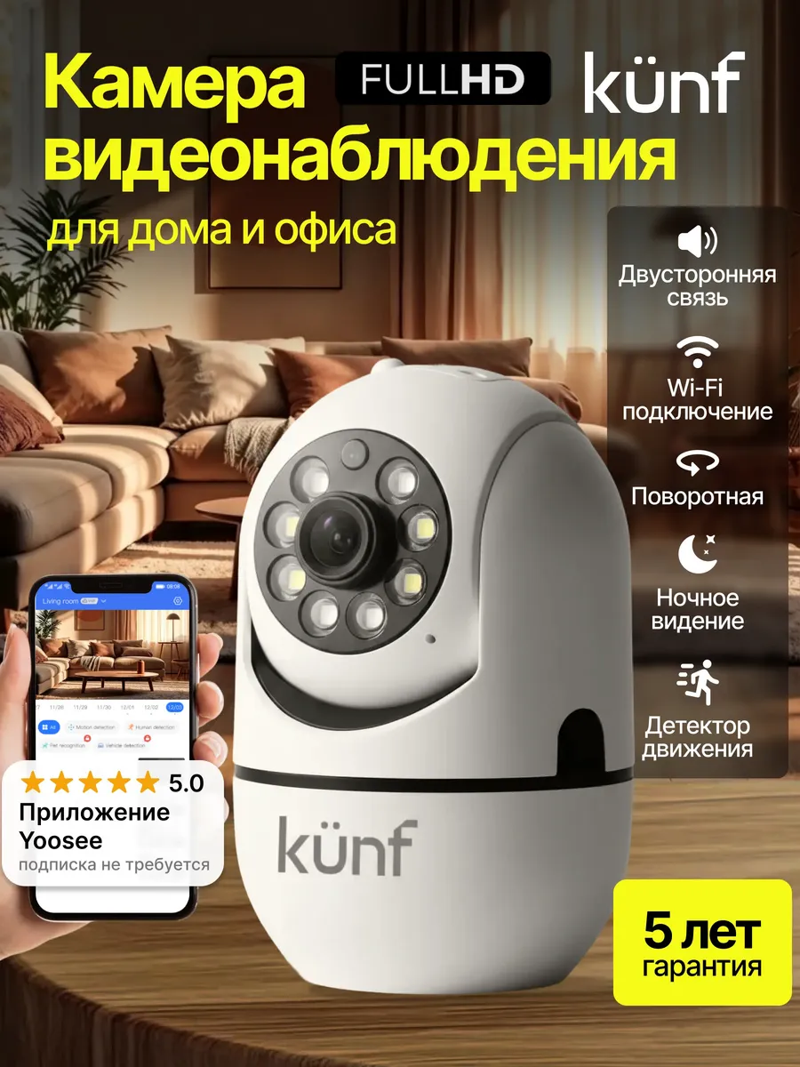 Камера видеонаблюдения для дома wi-fi видеоняня