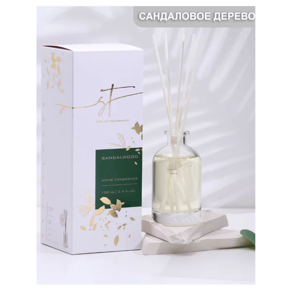 Диффузор ароматический Stella Fragrance Sandalwood,100мл