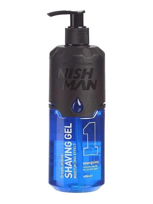 Nishman Гель для бритья 1 Energizing Shaving Gel 400 мл, 400 мл, фото 8