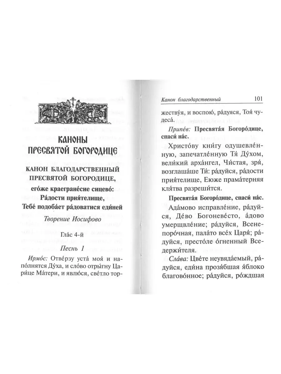 Каноны ко Господу, Богородице и святым угодникам. Воскресение 38652568  купить в интернет-магазине Wildberries