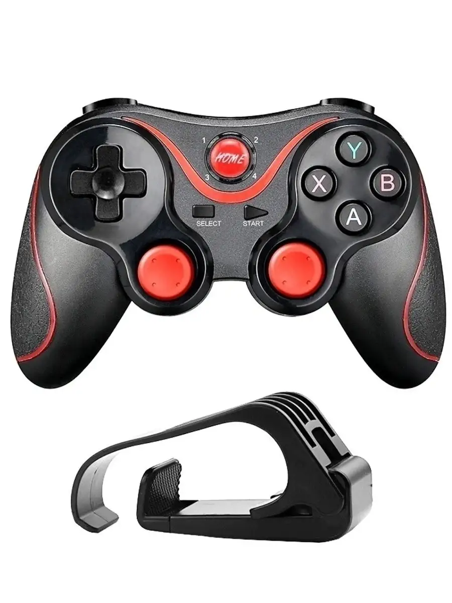 Геймпад для телефона Wireless Controller X3 с держателем QVATRA 38687337  купить за 630 ₽ в интернет-магазине Wildberries