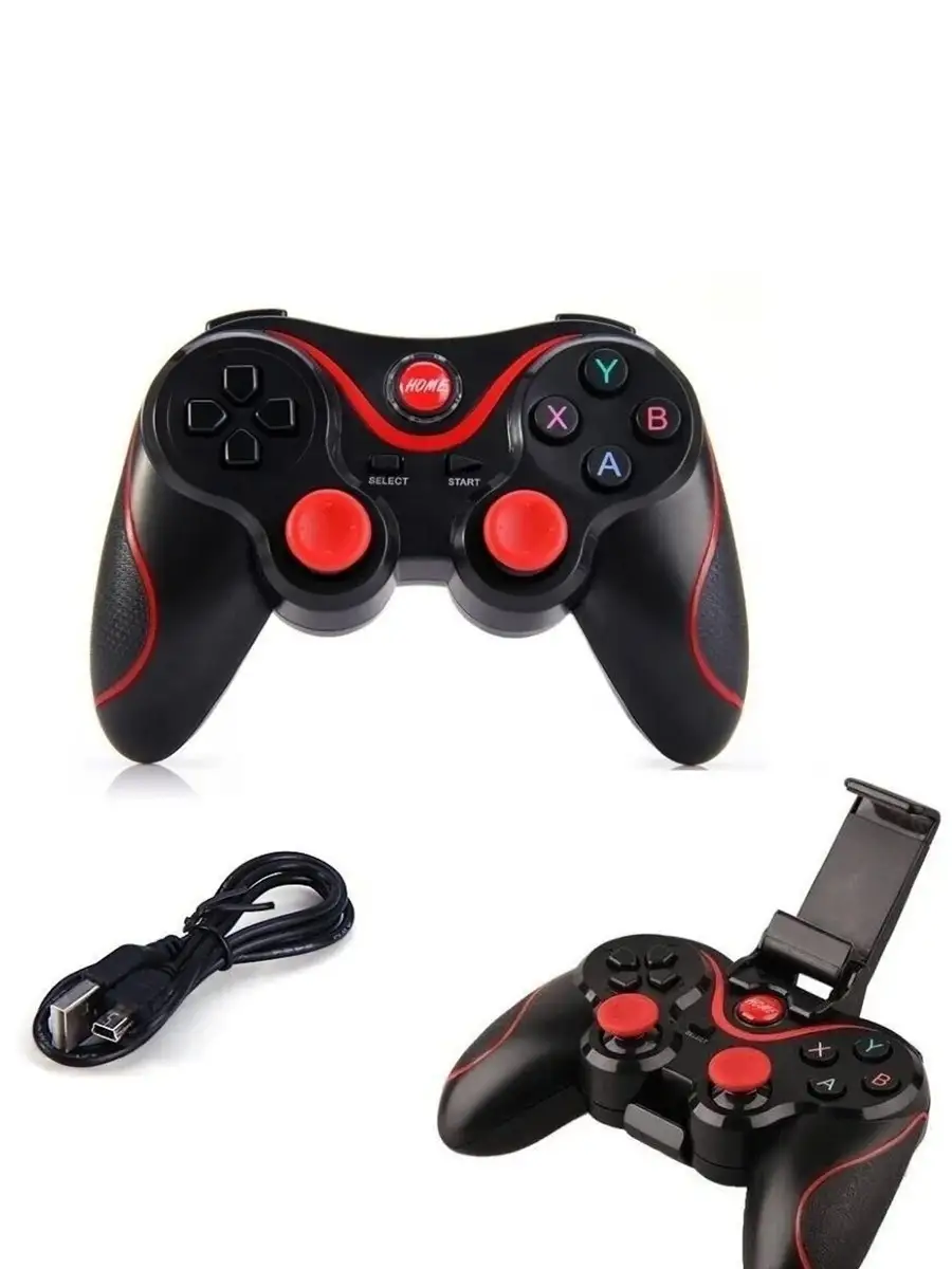 Геймпад для телефона Wireless Controller X3 с держателем QVATRA 38687337  купить за 644 ₽ в интернет-магазине Wildberries