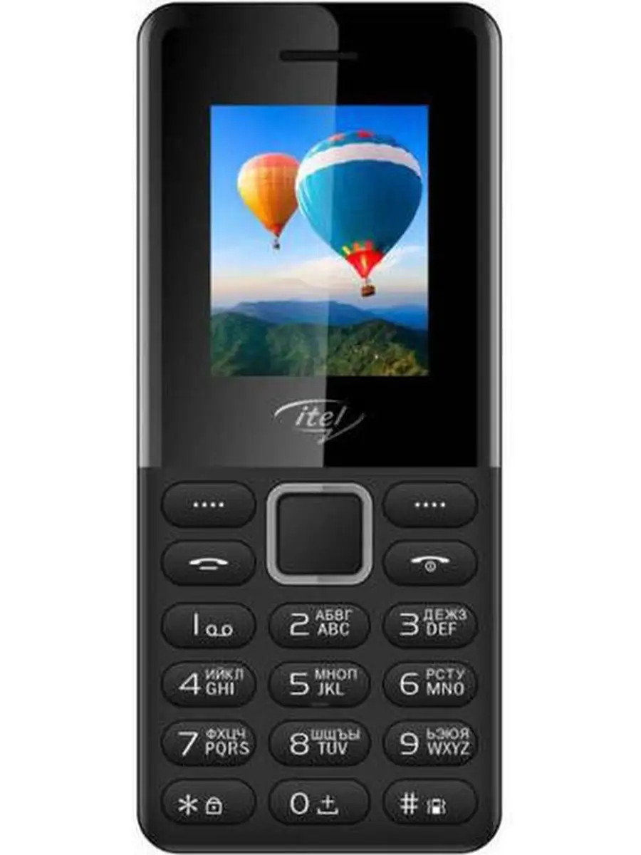 Телефон Itel it2163R черный ITEL 38764004 купить в интернет-магазине  Wildberries