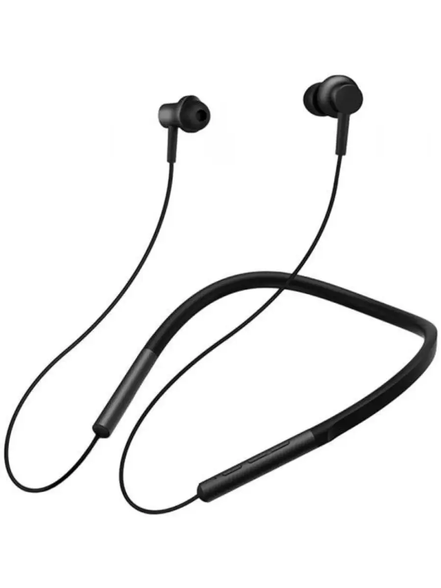 Беспроводные стерео-наушники / Блютуз гарнитура Xiaomi Mi Bluetooth Collar  Earphones LYXQEJ01JY Xiaomi 38767792 купить в интернет-магазине Wildberries