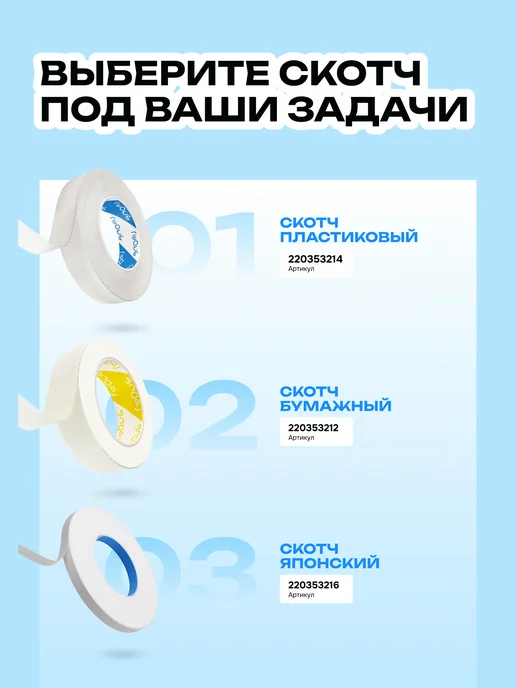 Laone Японский скотч 3шт для наращивания и ламинирования ресниц, 3 шт, фото 8