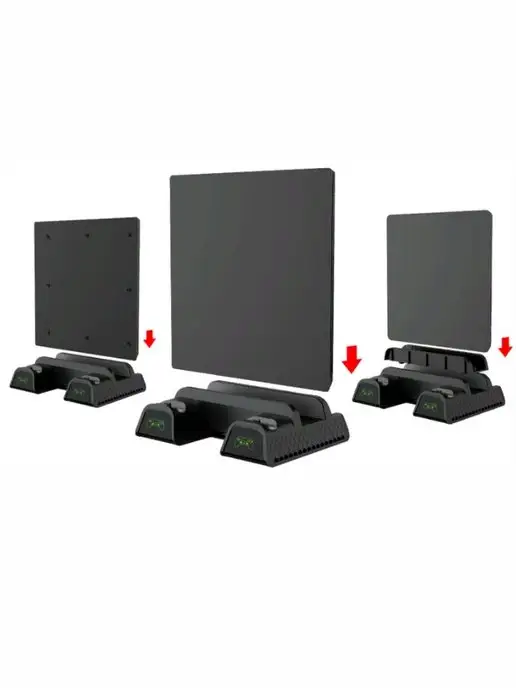 DOBE Многофункциональный стенд для PS4 с индикацией и охлаждением, вариант, фото 4