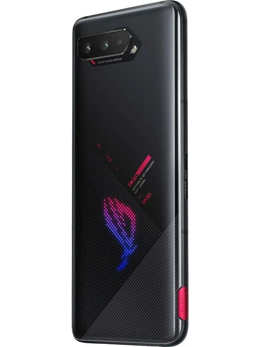 Смартфон ASUS ROG Phone 5 ZS673KS 12/256Gb черный Asus 38935708 купить в  интернет-магазине Wildberries