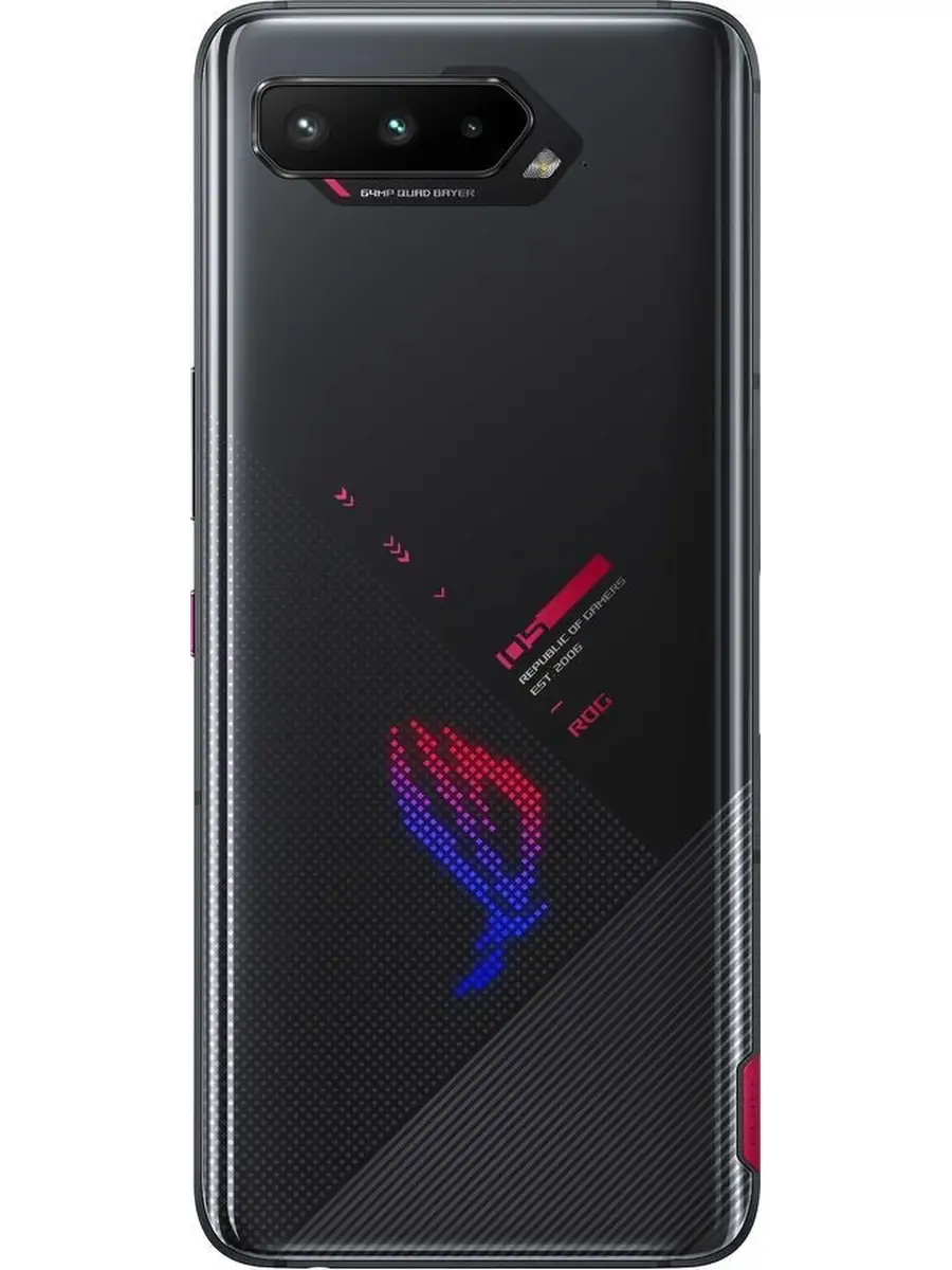 Смартфон ASUS ROG Phone 5 ZS673KS 12/256Gb черный Asus 38935708 купить в  интернет-магазине Wildberries