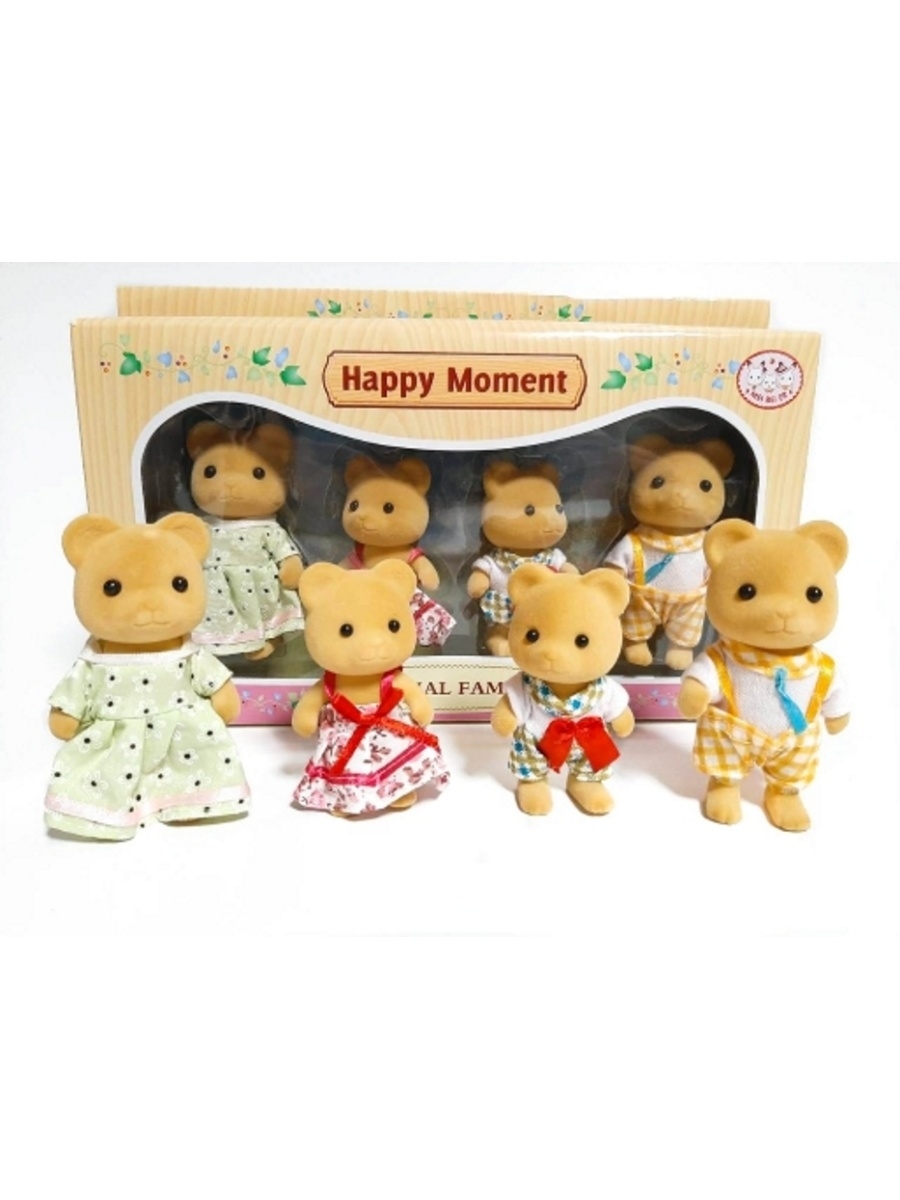 Набор фигурок зверюшек Happy Family GiftMix 38948229 купить в  интернет-магазине Wildberries