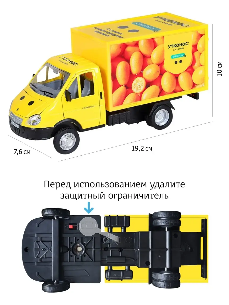 Машинка металлическая игрушка детская ГАЗель - бизнес АВТОПАНОРАМА 38954085  купить в интернет-магазине Wildberries