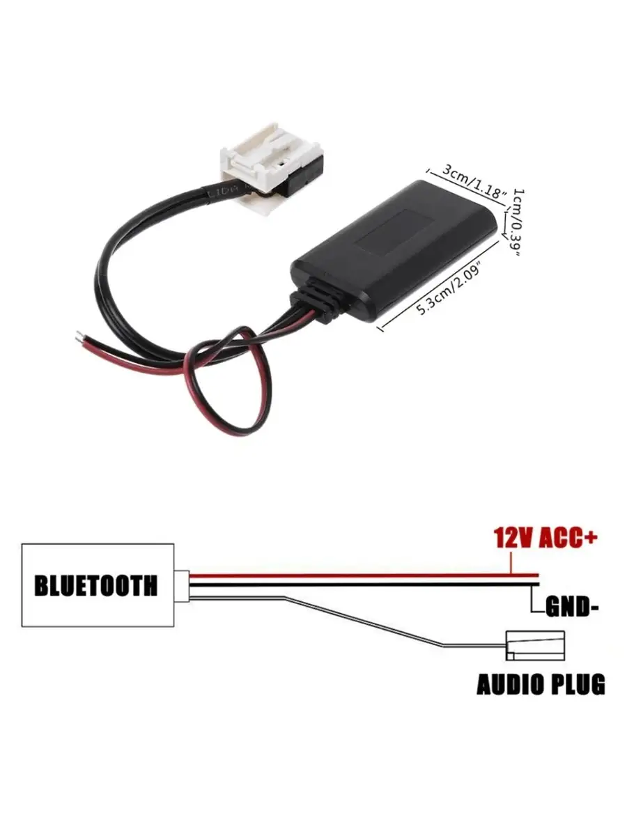 Bluetooth aux BMW 12pin блютус БМВ E60-66 E81 E82 E87 E70 E92 VS-Garage  39004071 купить в интернет-магазине Wildberries