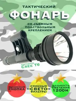 Ручной подствольный фонарь для охоты c креплением Fonaritut 39009708 купить за 2 362 ₽ в интернет-магазине Wildberries