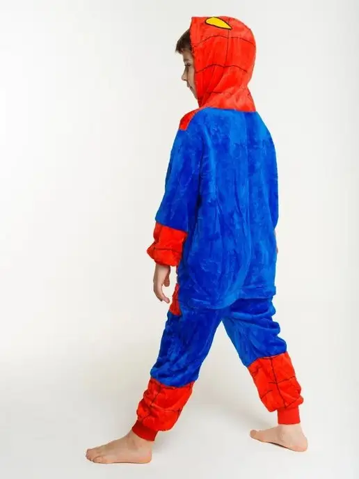 Kigo Кигуруми "Человек паук", пижама Spider-Man, синий, фото 3